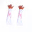 2 Pcs Simulation Broken Hand Latex Bloody Halloween Prop 10