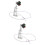 2Stk Mini Signalsignal Silber Sandtisch Für Mini-Landschaft 9