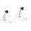 2Stk Mini Signalsignal Silber Sandtisch Für Mini-Landschaft 6