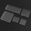 10 Pcs Transparent Acrylic Stamp Blocks With Grid 11