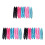 90 Pcs Diy Hair Curler Rollers Wave Point Cloth Sponge Styling Tools 10