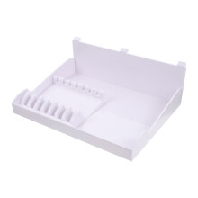 3Pcs Hair Salon Shear Holder Rack For Combs And Scissors