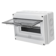 Clear For Packaging Distribution Box 19.00x14.50x9.00cm White