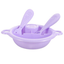 2Sets Compacte Plastic Keukenspeelset Met Mini Keukengerei Voor Kids