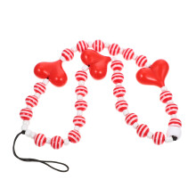 5Stk Rote Mit Anhänger, Robust Modisches Accessoire