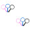 24 Pcs 0.2X Plastic Handheld Mini Magnifying Glass For Kids 6