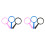 24 Pcs 0.2X Plastic Handheld Mini Magnifying Glass For Kids 2