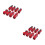16 Pcs Pull-Back Fire Truck Toy Vehicles For Children 9