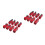 16 Pcs Pull-Back Fire Truck Toy Vehicles For Children 3