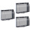 3pcs Outlet Splash Cover Plug Cover Adhesive For Wall Socket Protection 6