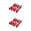 16 Pcs Pull-Back Fire Truck Toy Vehicles For Children 6