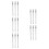 15 Pcs Eyebrow Mapping Pen For Microblading And Lip Marking White 10