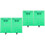 4 Pcs Green Floor Target Plate With Stand For Leveling 5
