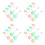 4 Pcs Pad For Cell Phone Screen Wipes Phones Electronics Reusable 3