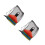 2 Sets Portable Multi-Function Soccer Disc Cones Professional Agility 9