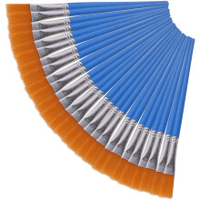 2 Pcs Small Paint Brush Detail Set Brushes Art For Acrylic Painting