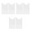 3 Sets Clear Couch And Bed Stopper 5mm Thick Wall Spacer 6