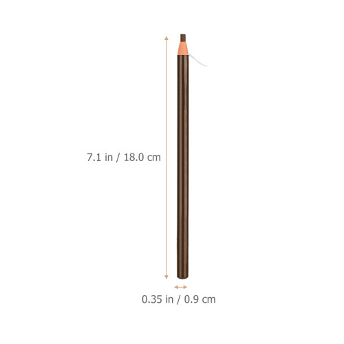 2Pcs Waterproof Eyebrow Pencil With Tearable Design 1