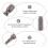 30 Pcs Magnetic Screwdriver Bits Head 8