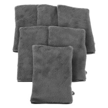 12Pcs Soft Fiber Face Wash Mitts Reusable Hand Towels for Bath and Spa