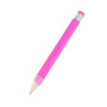 2 Pcs 35cm Large Wooden Colored Pencil Thick Rod For Kids Gifts Pink