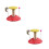 2Pcs Triangle Cat Climbing Frame Scratching Stand Pet Toy 8