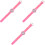3Pièces Adorables Enfants Rose Décoratives 5