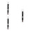 3Pcs Face Contour Stick Dual-End Black Plastic Highlighter Makeup Kit 10