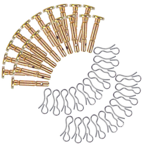 2 Sets Shear And Cotter Pins Replacement Metal 2