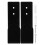 10Pcs Durable Acrylic Wall Holder for Keyboard Black Storage Rack 1