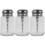 3Pcs Portable Nail Polish Remover Pump Bottle Empty Dispenser 6