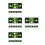 16 Pcs Glowing Exit Sticker Self Luminous Emergency Wall Safety Sign 10