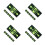 16 Pcs Glowing Exit Sticker Self Luminous Emergency Wall Safety Sign 6
