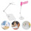 2 Sets Action Figure Stand With Effect For Anime Models And Dolls 11