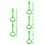 20 Pcs Pull Up Rings For Playpen Walking Exercise Safety 9