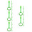 20 Pcs Pull Up Rings For Playpen Walking Exercise Safety 5