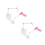 2 Sets Action Figure Stand With Effect For Anime Models And Dolls 6