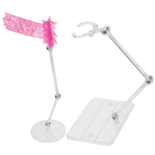 2 Sets Action Figure Stand With Effect For Anime Models And Dolls 2
