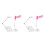 2 Sets Action Figure Stand With Effect For Anime Models And Dolls 7