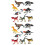 16 Pcs Artificial Dinosaur Model Set Plastic Figurines For Kids 5
