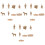 3 Sets Terracotta Soldier Desktop Decorative Mini Model 5
