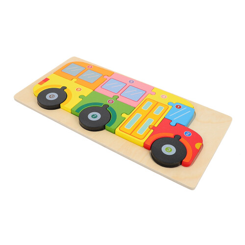 2 Sets Cartoon Pattern 3D Jigsaw Puzzle Toy For Kids