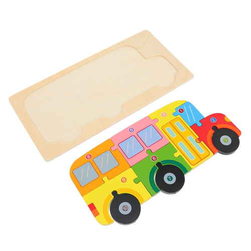 2 Sets Cartoon Pattern 3D Jigsaw Puzzle Toy For Kids 2
