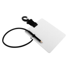 2Pcs Diving Whiteboard With Swivel Clip And Pencil