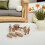 4 Sets Terracotta Warriors Desktop Decorative Mini Horse Model 5