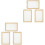 6 Pcs Diy Paper Making Wood Frame 4