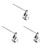 3St Percussie Drum Clip Cowbell Accessoire 2