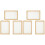 6 Pcs Diy Paper Making Wood Frame 3