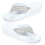 2Paren Witte Dames Sommer Slippers Antislip Strand 1