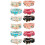 12Sets Multilayered Beaded Armbanden Dames Kleurrijk 5
